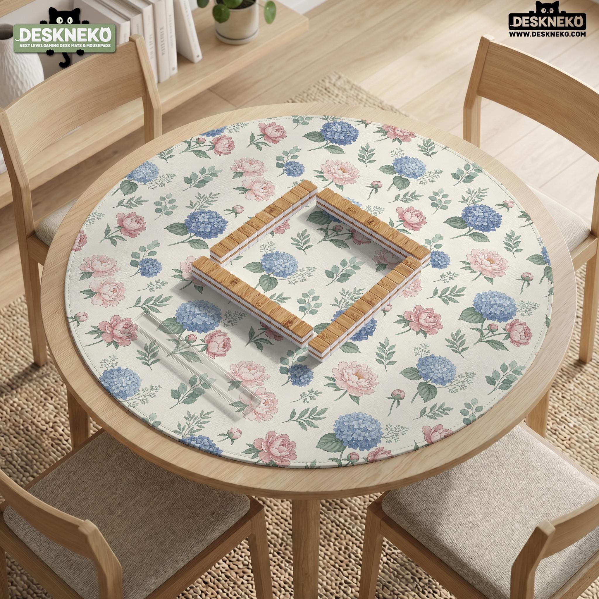 Peony Mahjong Mat image 2