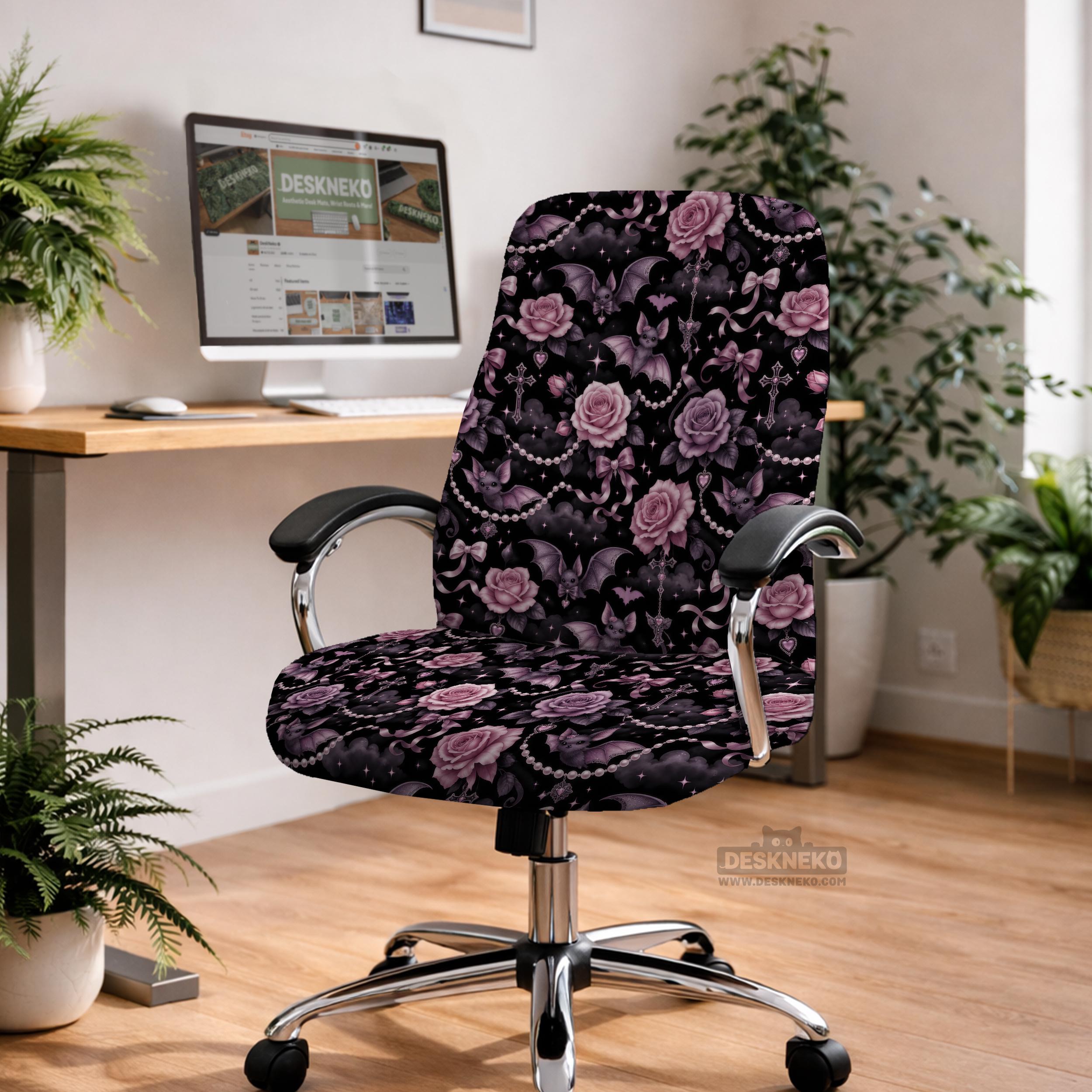 Pink Goth Chair Cover image 4