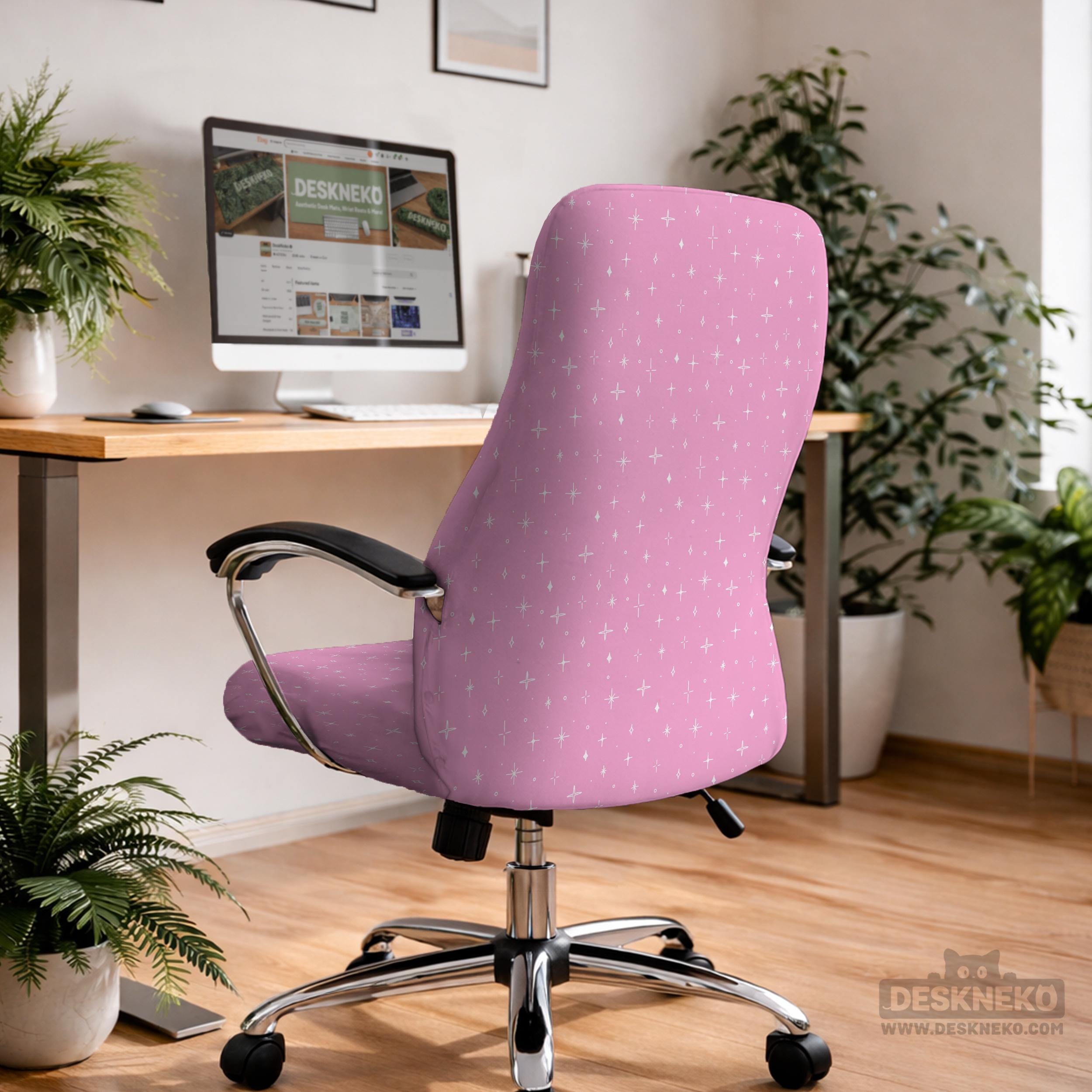 Pink Celestial Chair Cover image 3