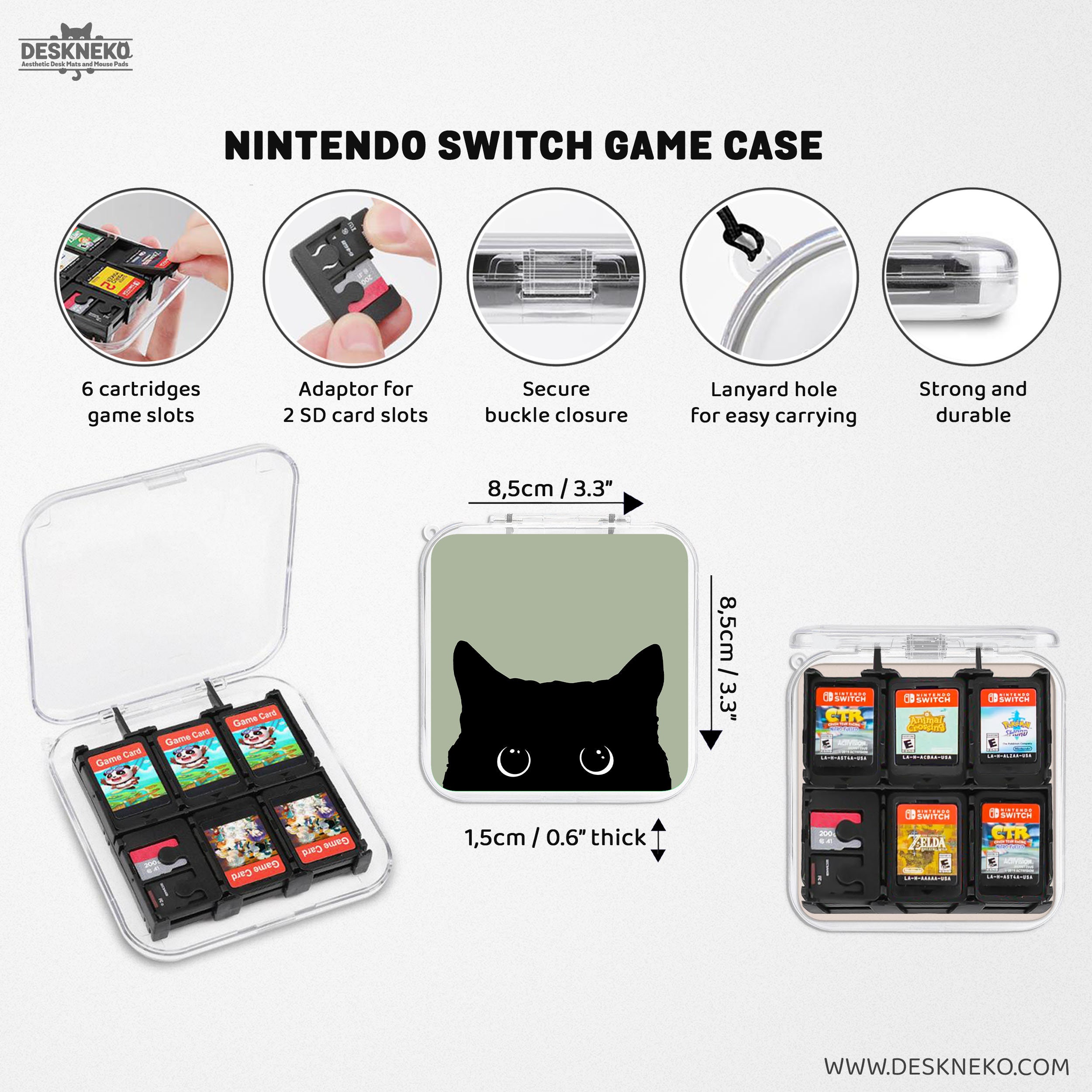 希少 Nintendo Switch Lite ケース メモリーカード付き Amazon.com: SELPONT me Card Case for 48 Nintendo Switch/ OLED 2021