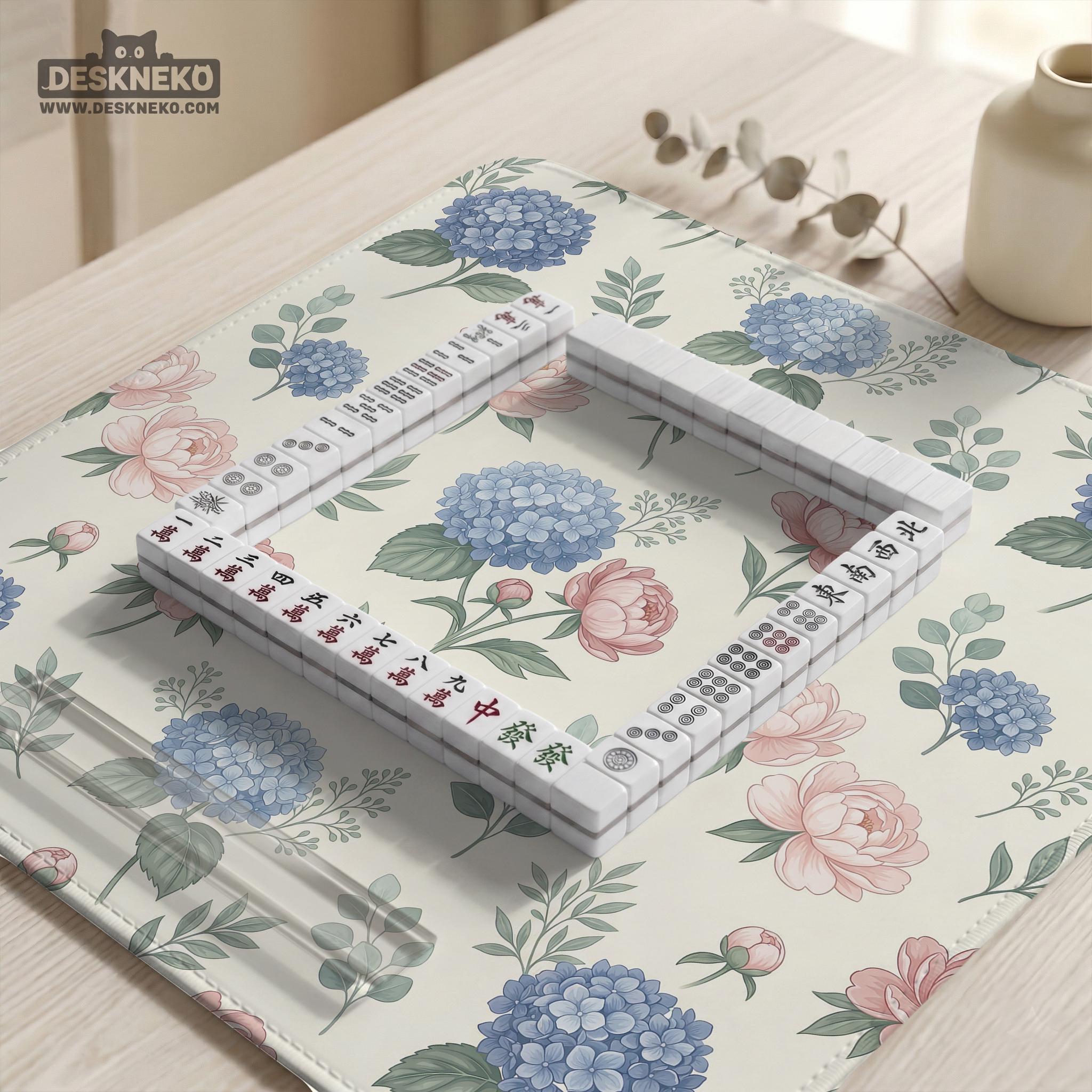 Floral Mahjong Mat image 3