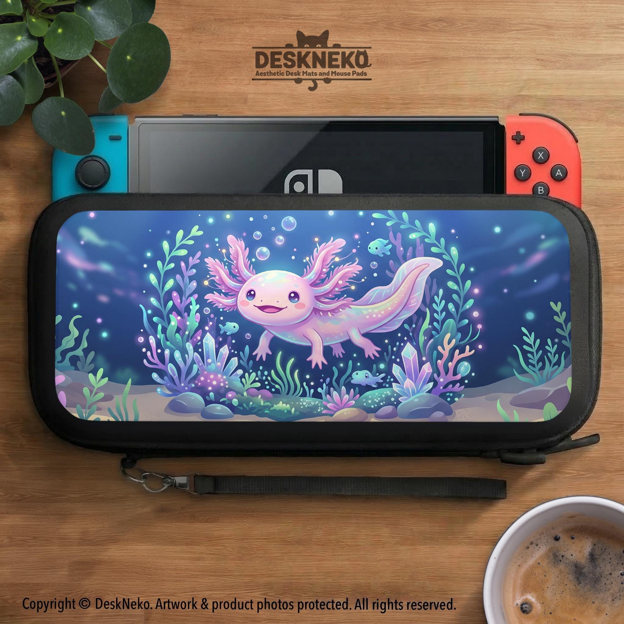 Cute Axolotl Switch Case image 2