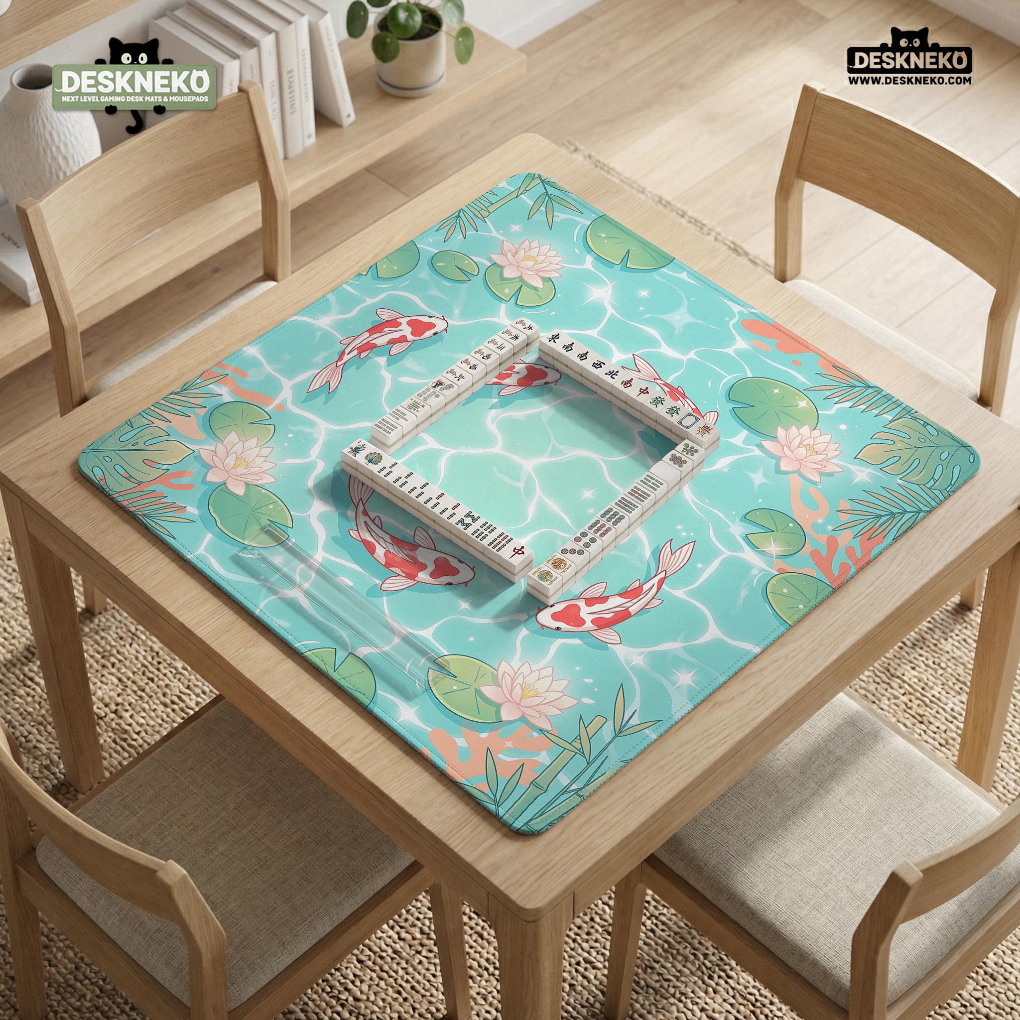 Tropical Koi Mahjong Mat image 4