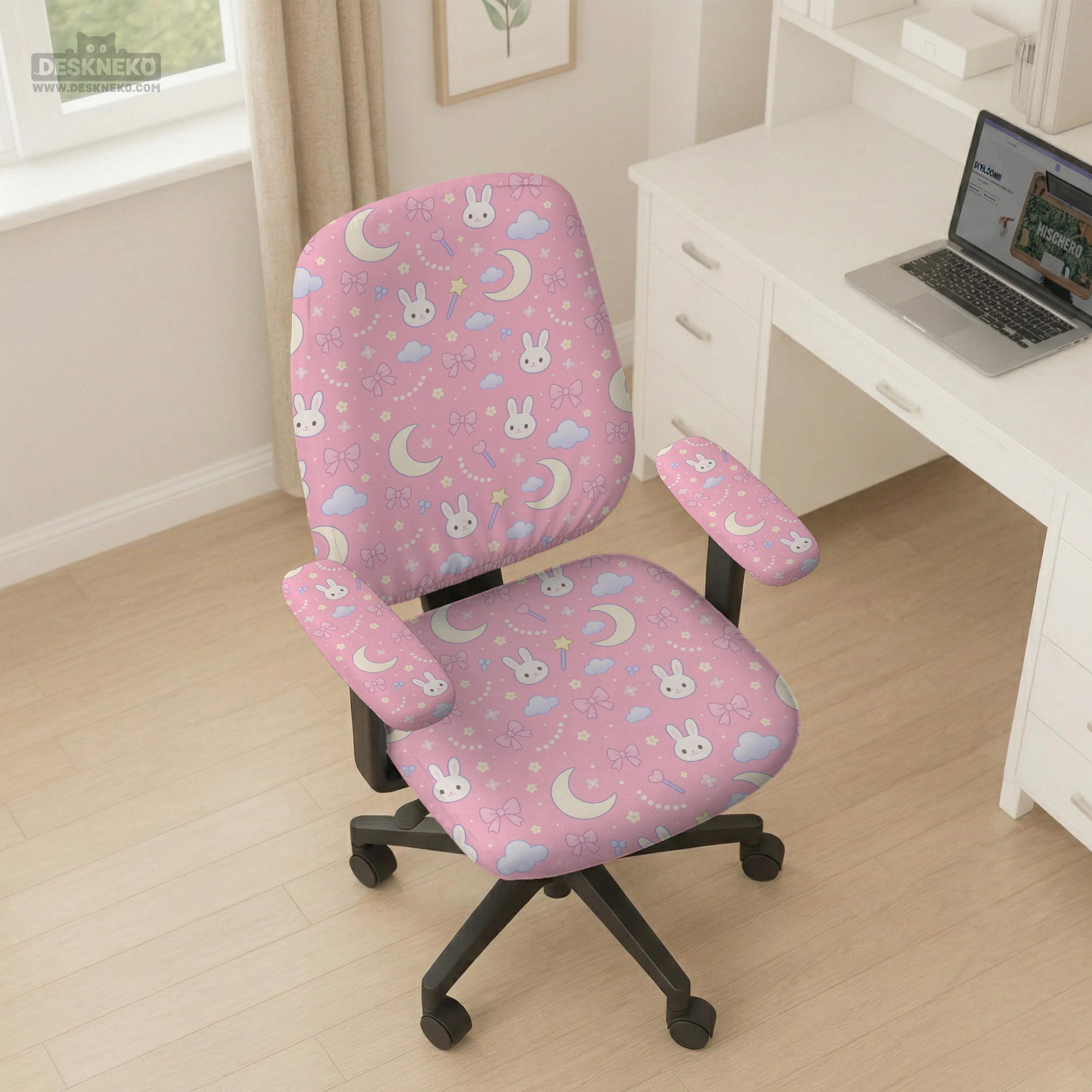 Pink Bunny Chair Cover image 4