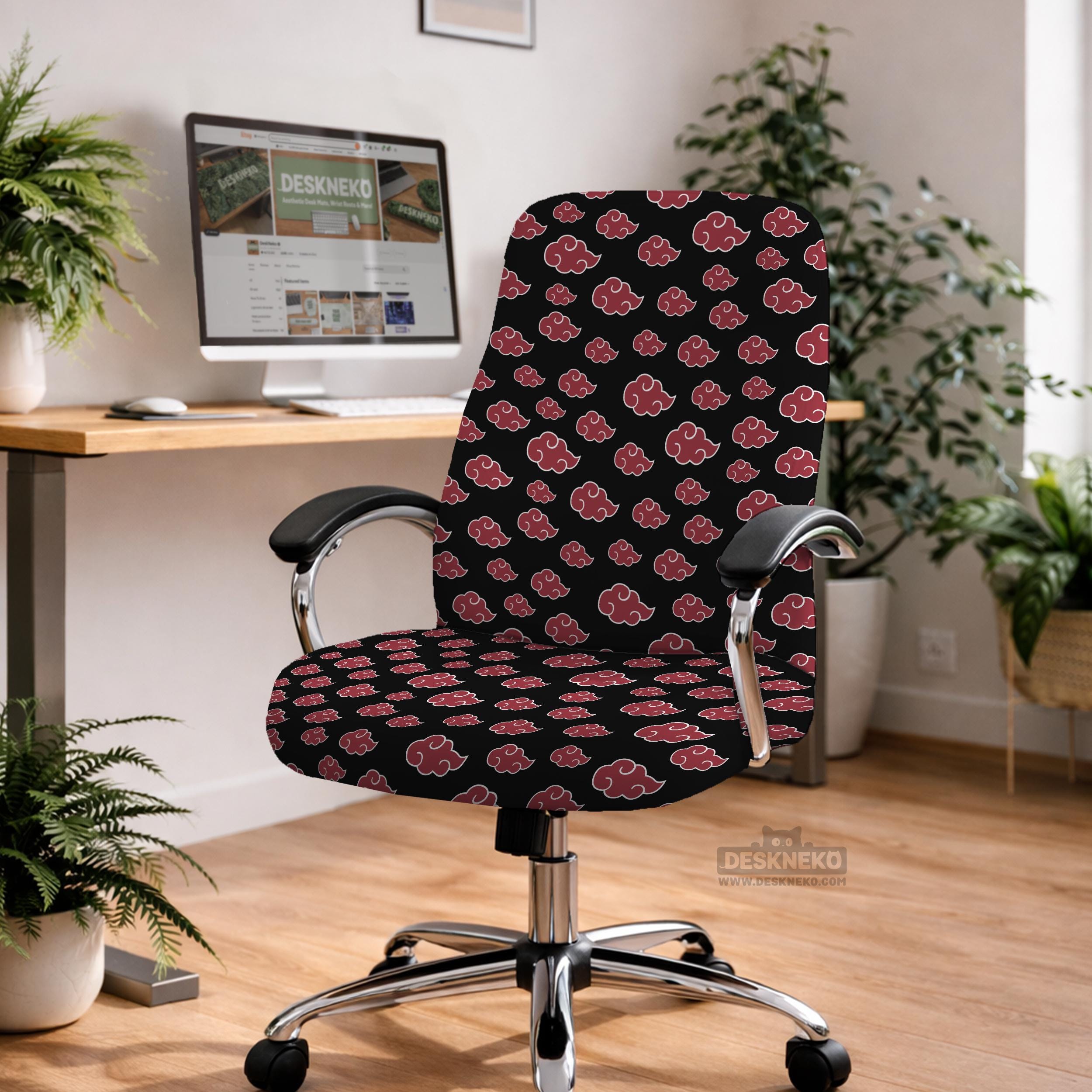 Dark Red Gaming Chair Cover image 3
