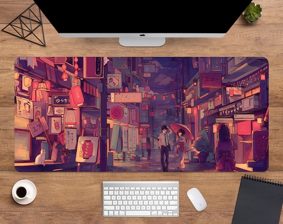 Gaming Mouse Pads Japan Tokyo Tower Extended Gaming RGB Mouse Pad with Stitched Edges,Large Neon Street View Non-Slip Rubber Base Mousepad Keyboard Pa Japanese Anime Mouse Pad - Tokyo Boy Extended Desk UK | Ubuy