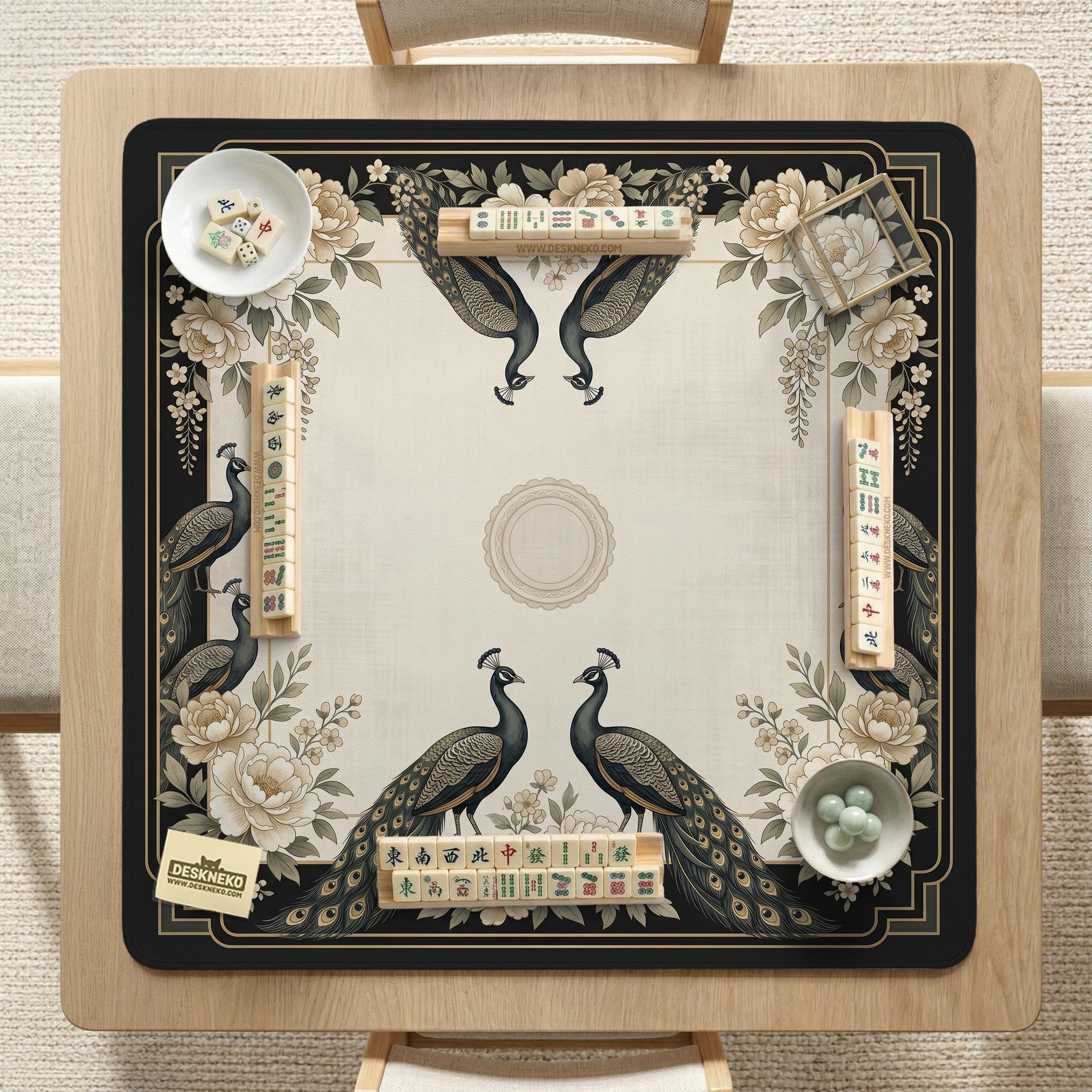 Chinoiserie Mahjong Mat image 3