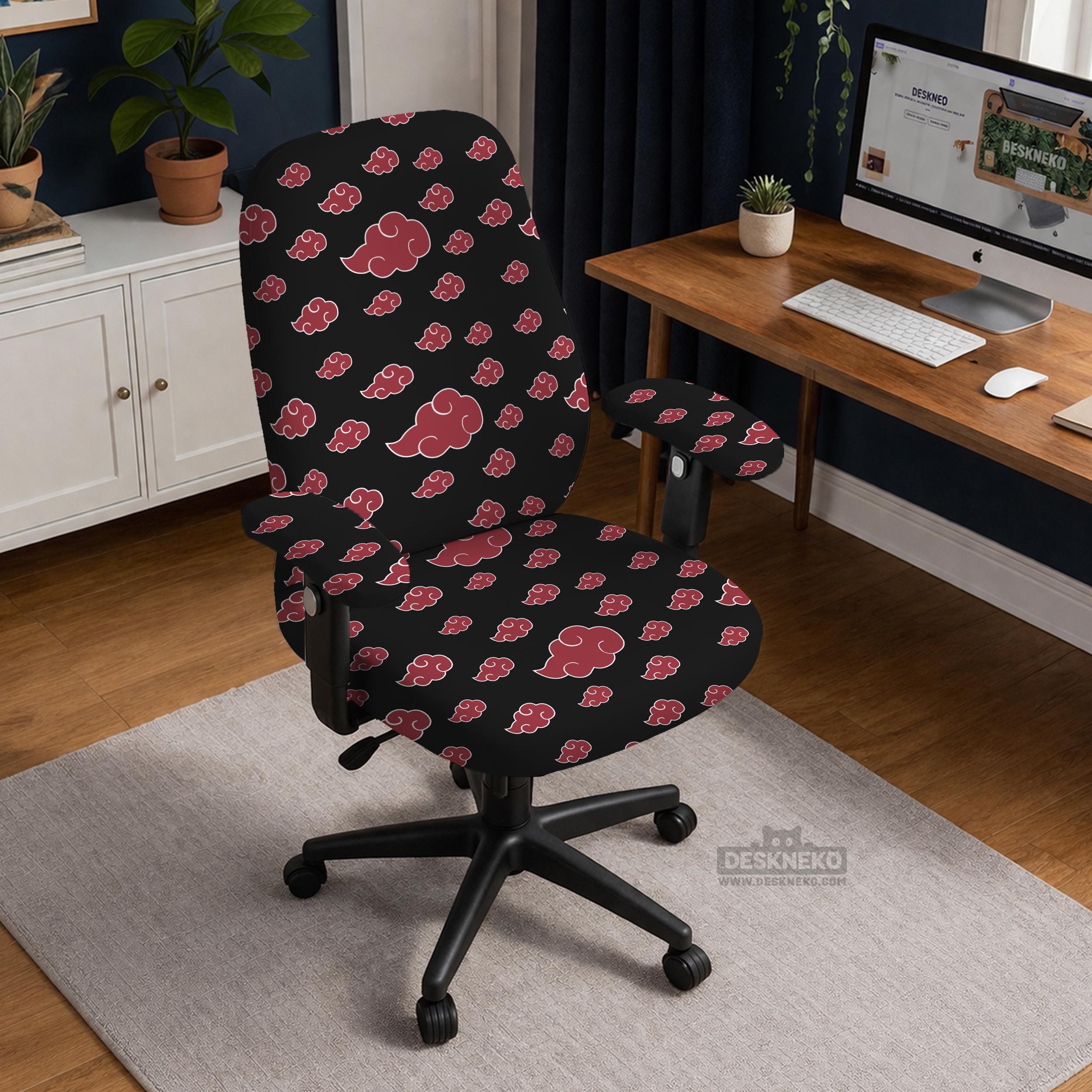 Dark Red Cloud Chair Cover image 2