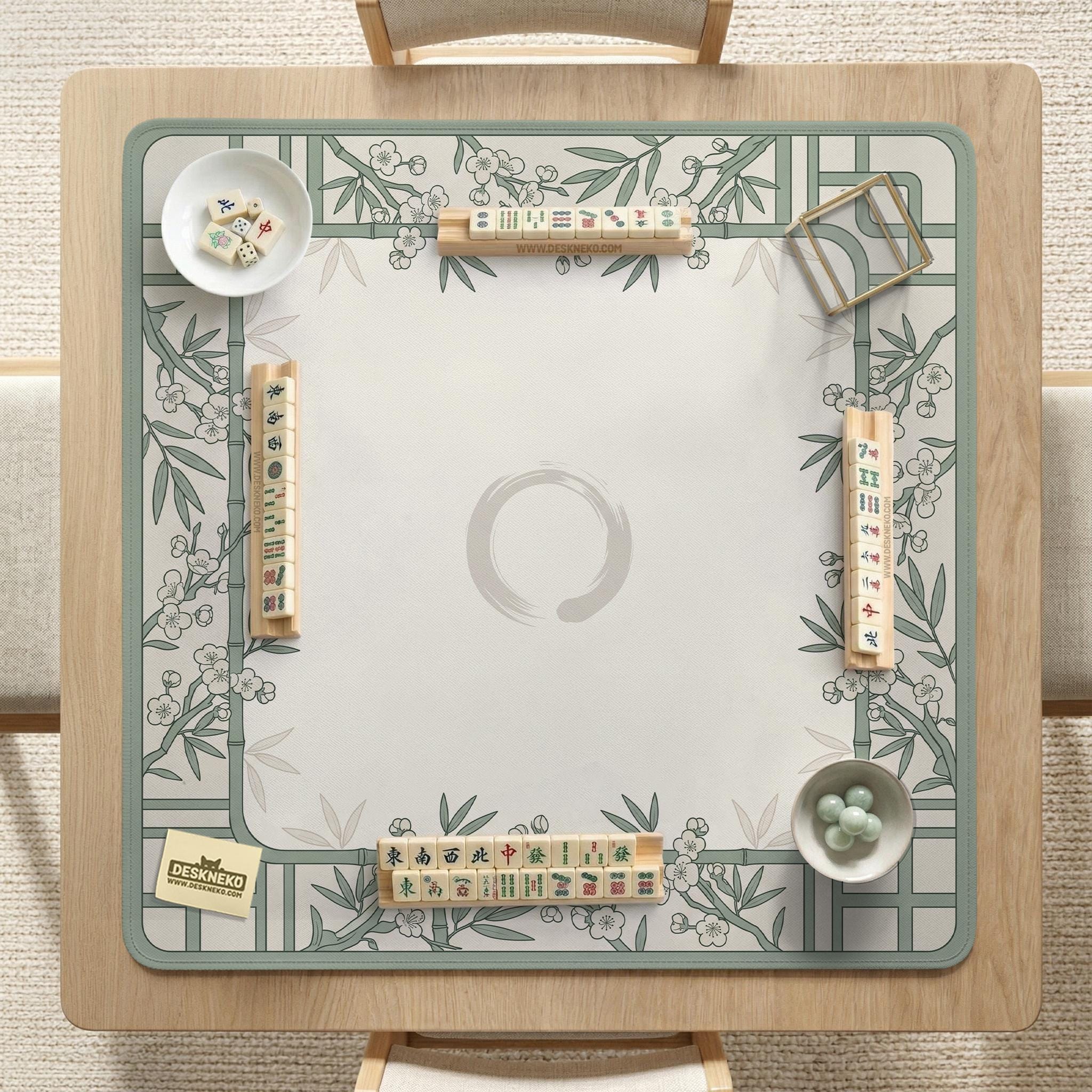 Sage Green Mahjong Mat image 4