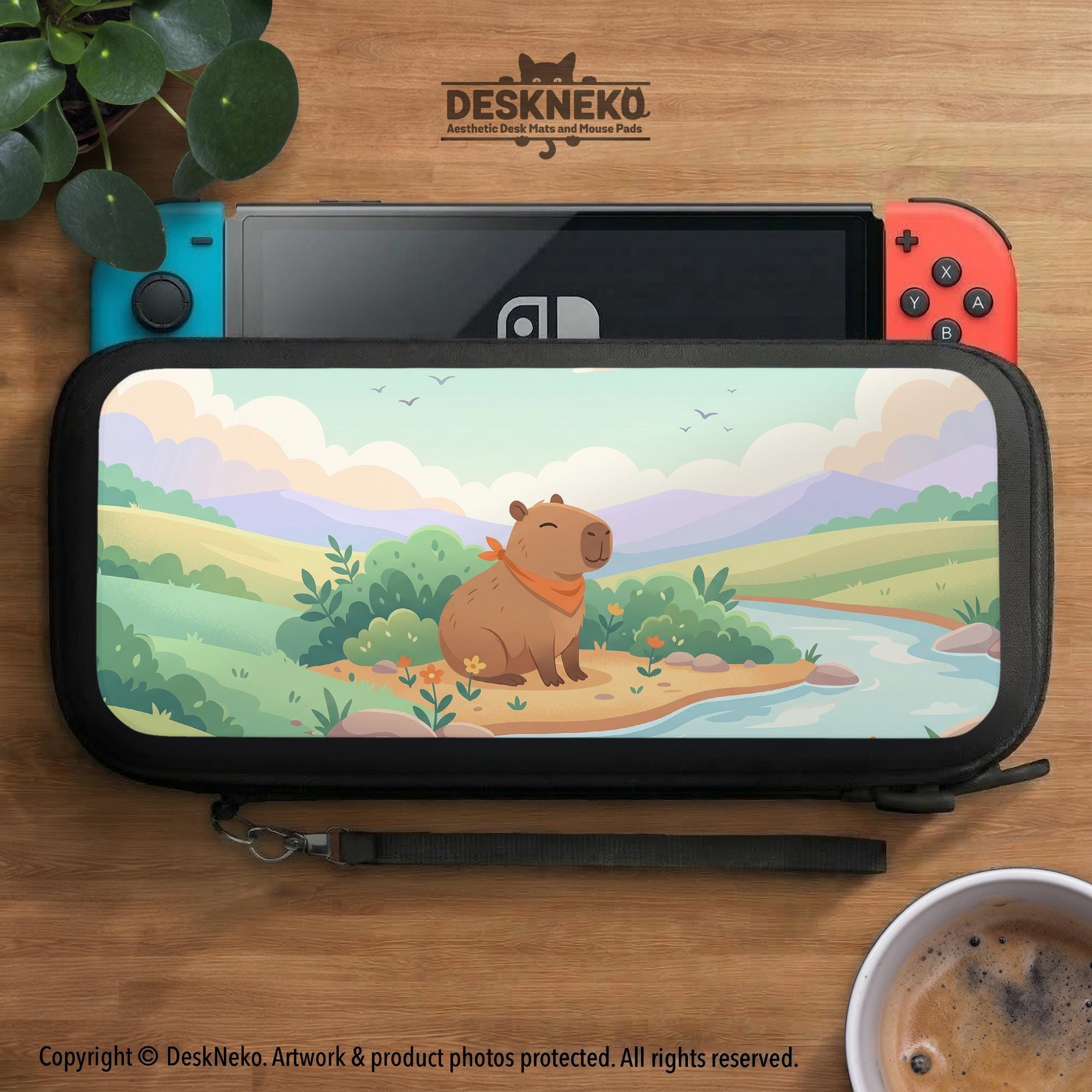 Cute Capybara Switch Case image 2