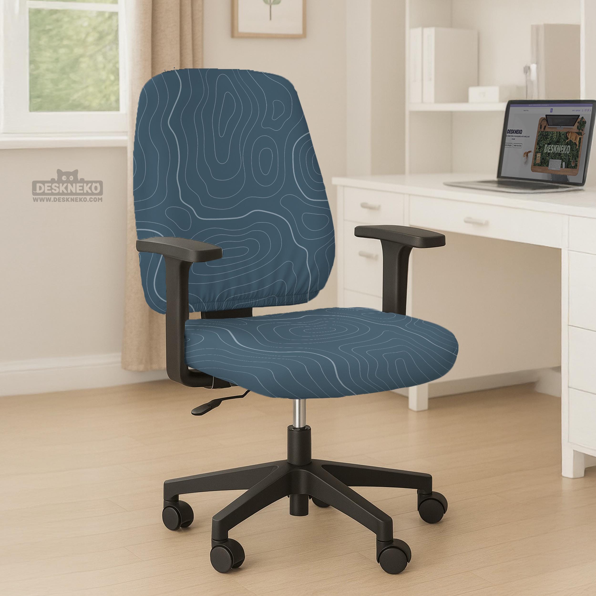 Patina Blue Chair Cover image 4