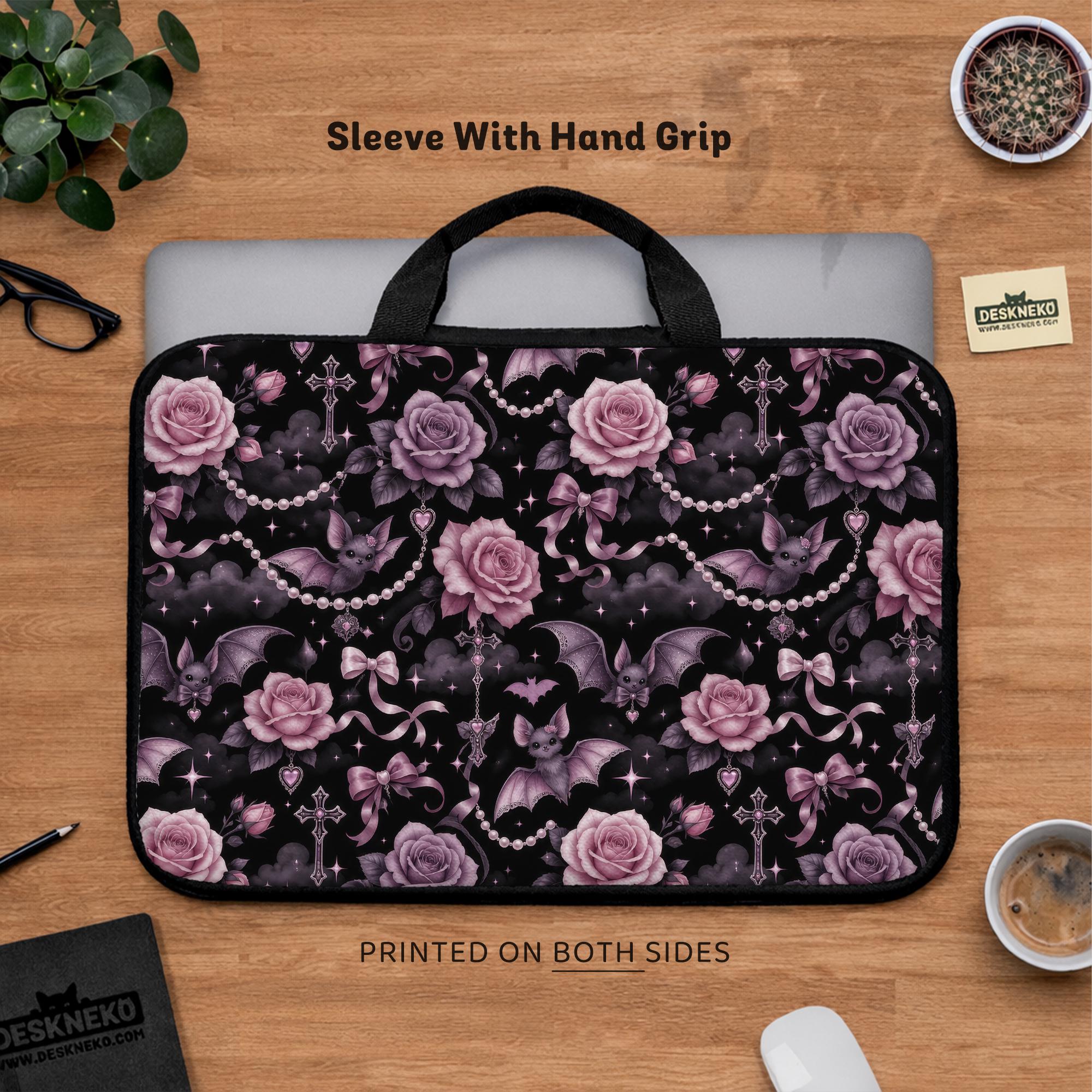 Pink Goth Laptop Sleeve image 4
