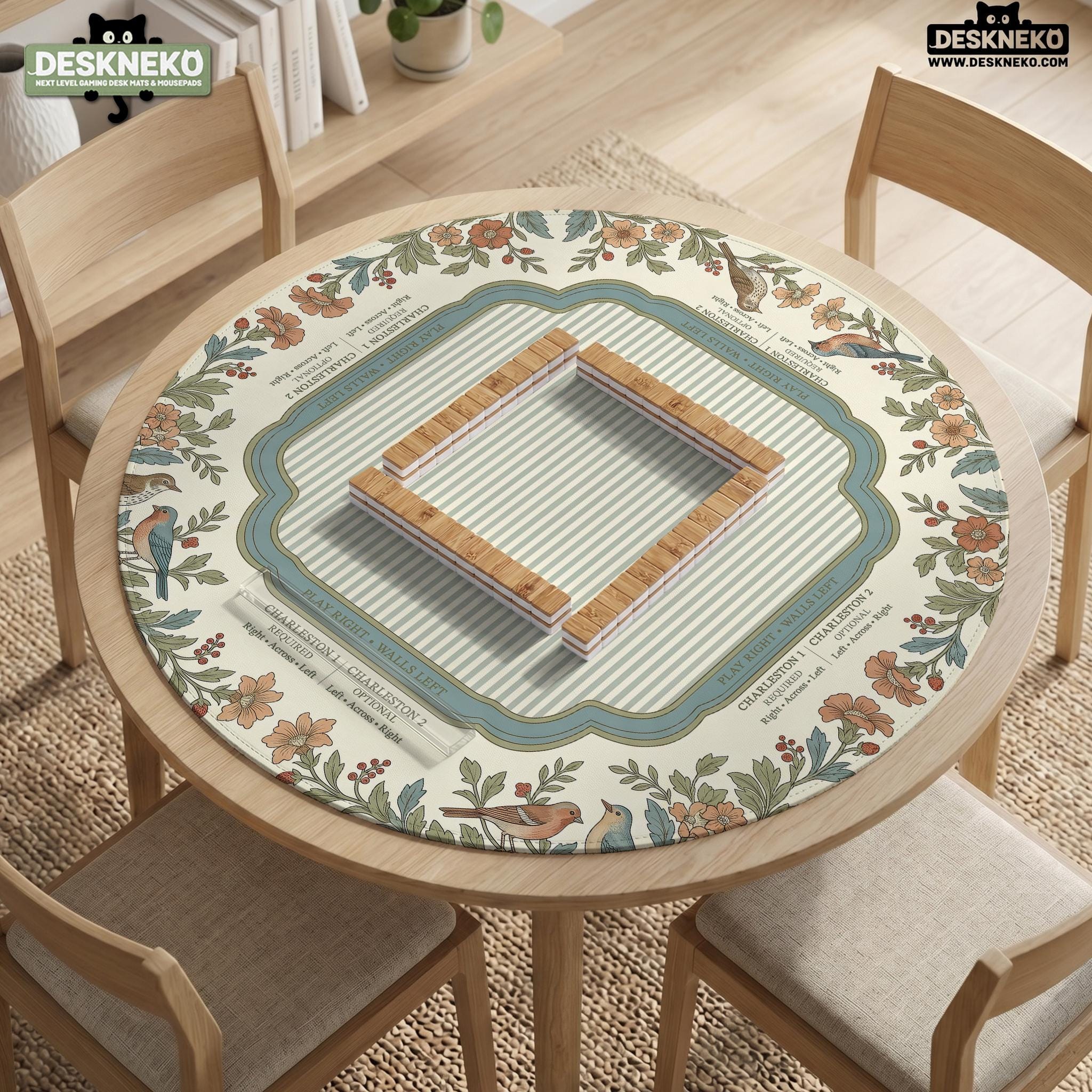 Botanical Mahjong Mat image 2