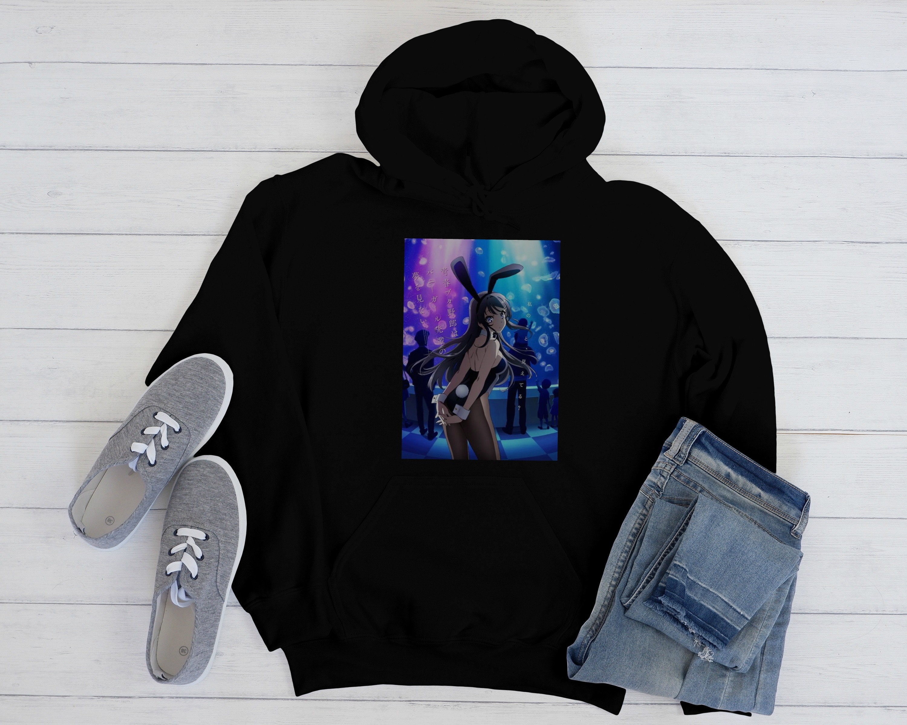 Bunny girl hotsell senpai hoodie