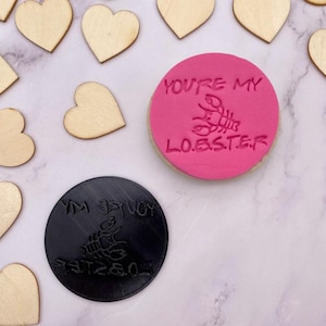You&#39;re My Lobster - Friends - Embosser Stamp