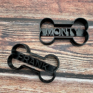 Personalised Dog Biscuit Cookie Cutter