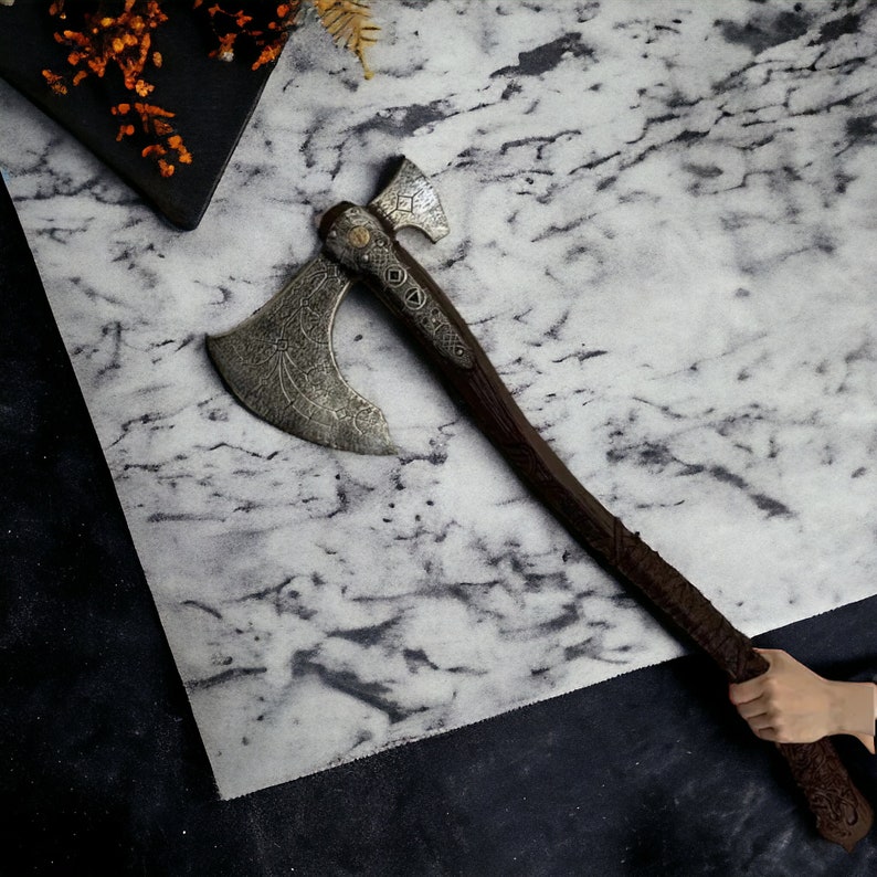 Kratos Axe God of War God of War Ragnarok Leviathan Axe Replica Cosplay