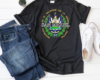 エルサルバドル国旗の紋章PNG：サンミゲルロゴ（デジタルダウンロード）