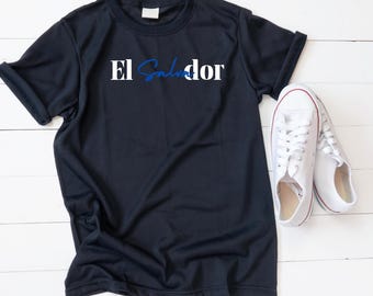 El Salvador T-Shirt Design (PNG)