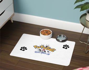El Salvador Pupusas tassavtryck husdjursmatta | 12x18 katt hundmatta