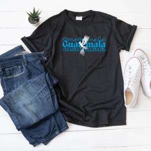 Guatemala PNG Guatemalan Flag Sublimation Design Guatemala Shirt Design Blue and White Guatemala PNG South American Pride Clipart 502 PNG