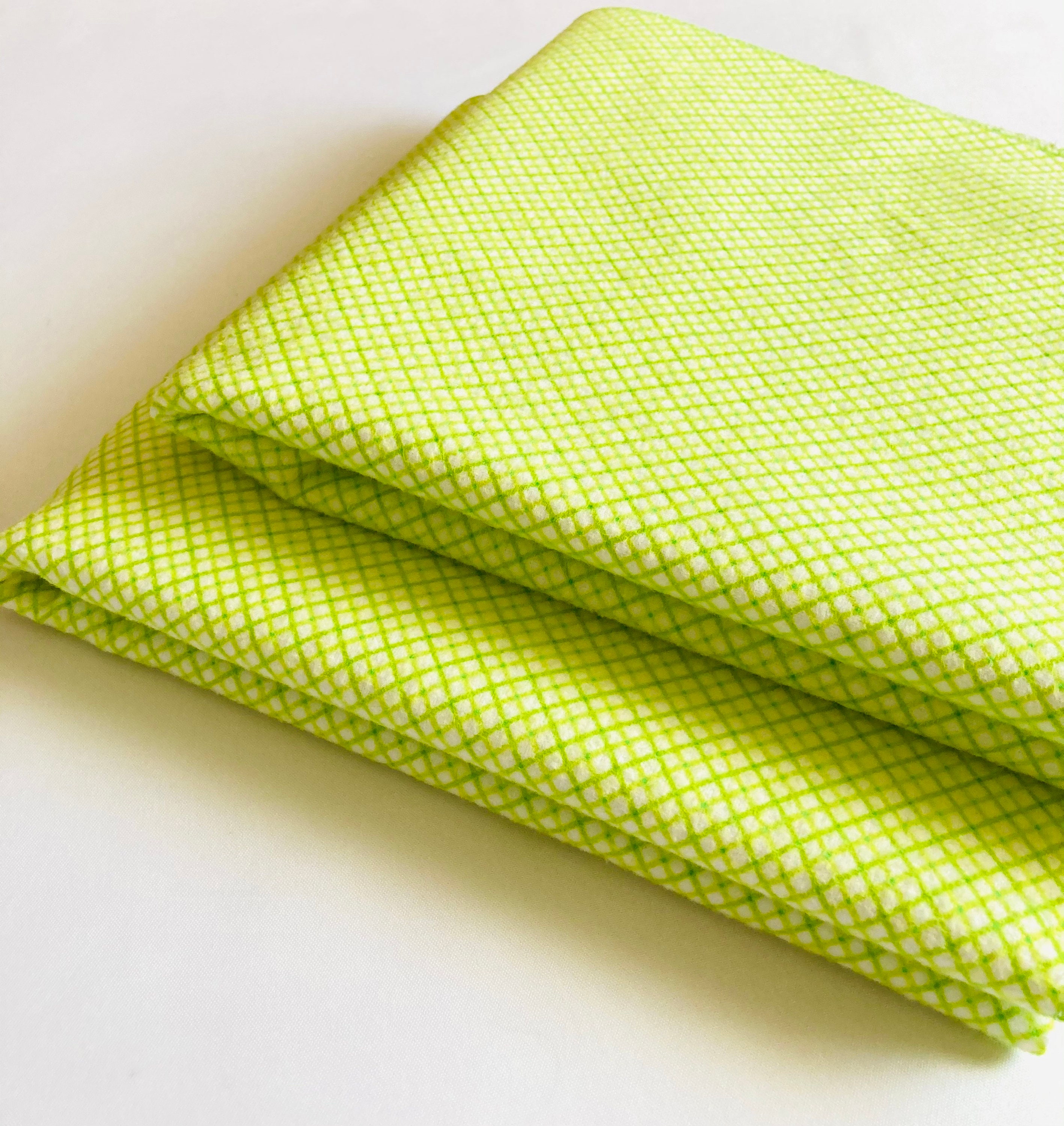 Receiving Blanketlattice Lime Greencotton Flannel Etsy UK