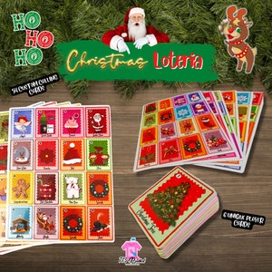 Juegos de Navidad Loteria 54 Juegos de mesa - Juegos de Navidad - Juegos de Navidad bingo