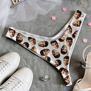 Custom Photo Thong Panties: Personalized Funny Lingerie image 3