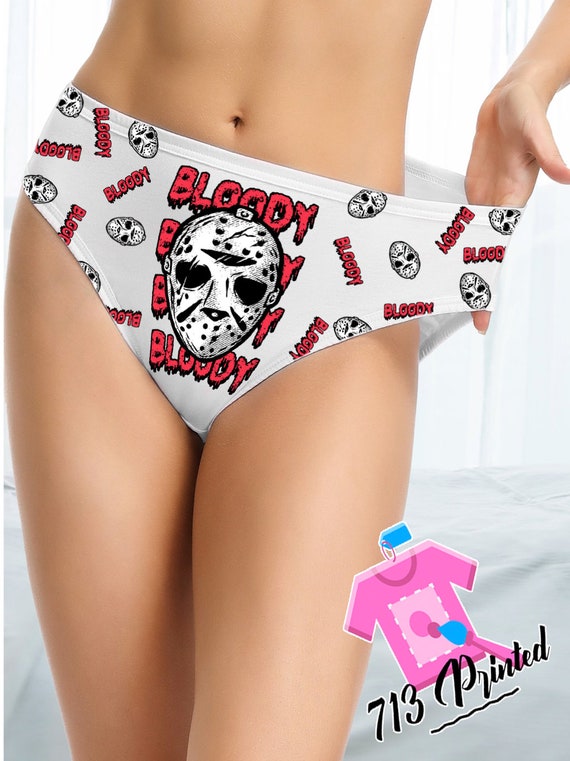 Custom Personalized Pantie Bloody Custom Printed Sexy Fun Funny Customized  Lingerie -  Hong Kong