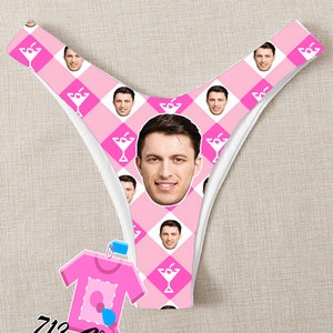 Photo  Custom Personalized Thong Panties   With Your Words Custom Printed Sexy Fun Funny Customized Panties  Lingerie