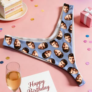 Custom Photo Thong Panties: Personalized Funny Lingerie image 11