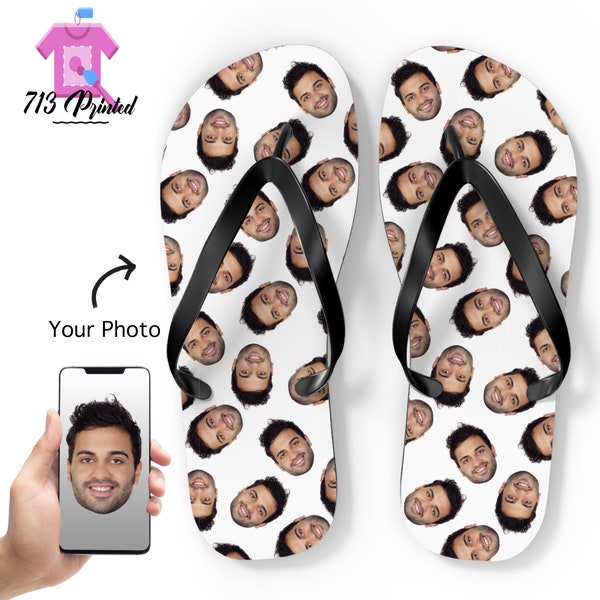 Flip Flops Personalized Face