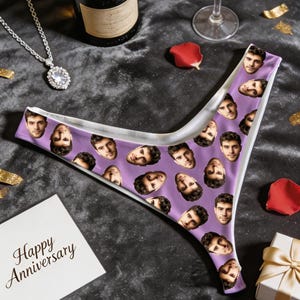 Custom Photo Thong Panties: Personalized Funny Lingerie image 14
