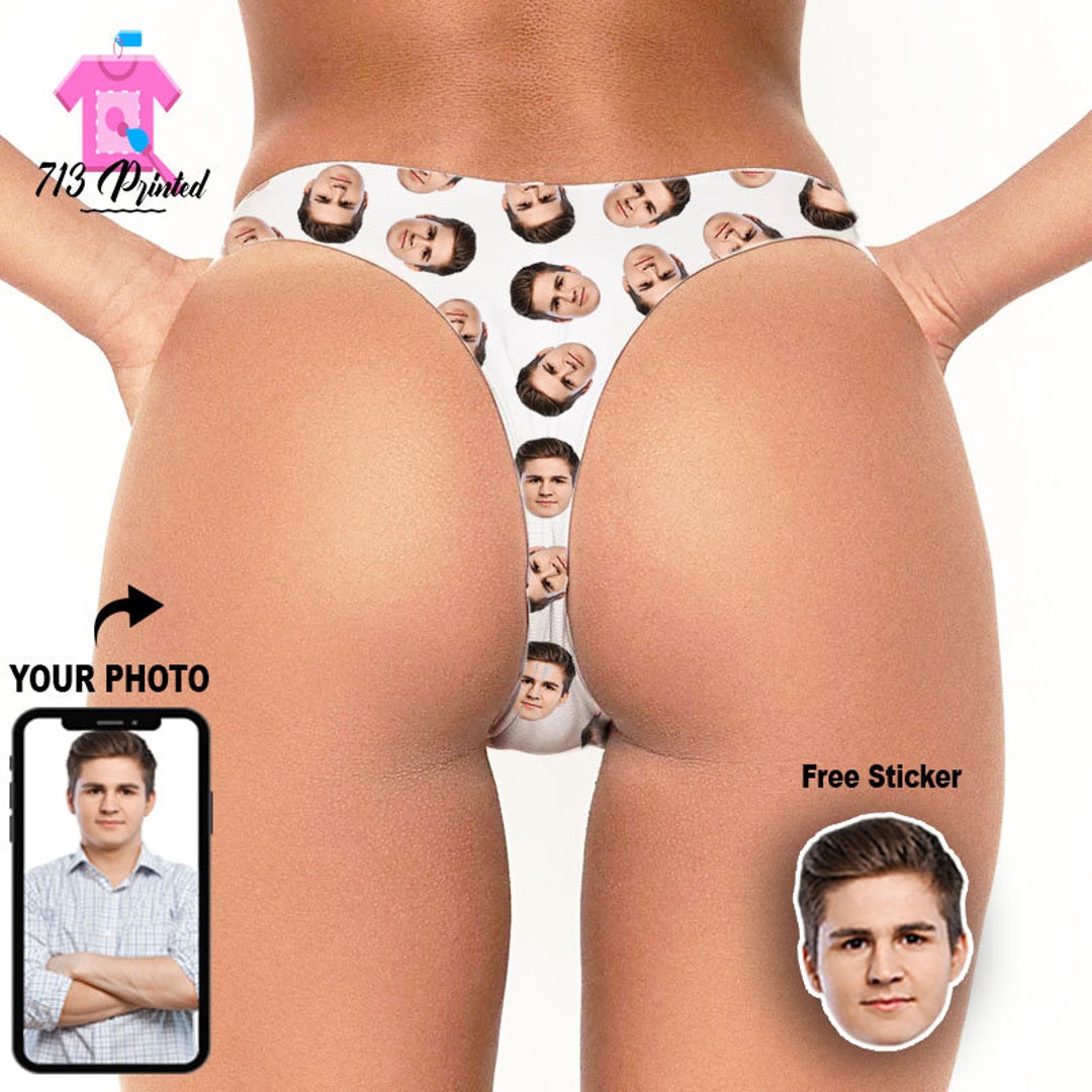 Photo Custom Personalized Thong Panties With Your Words Custom Printed Sexy Fun Funny Customized Panties Lingerie - Etsy Japan
