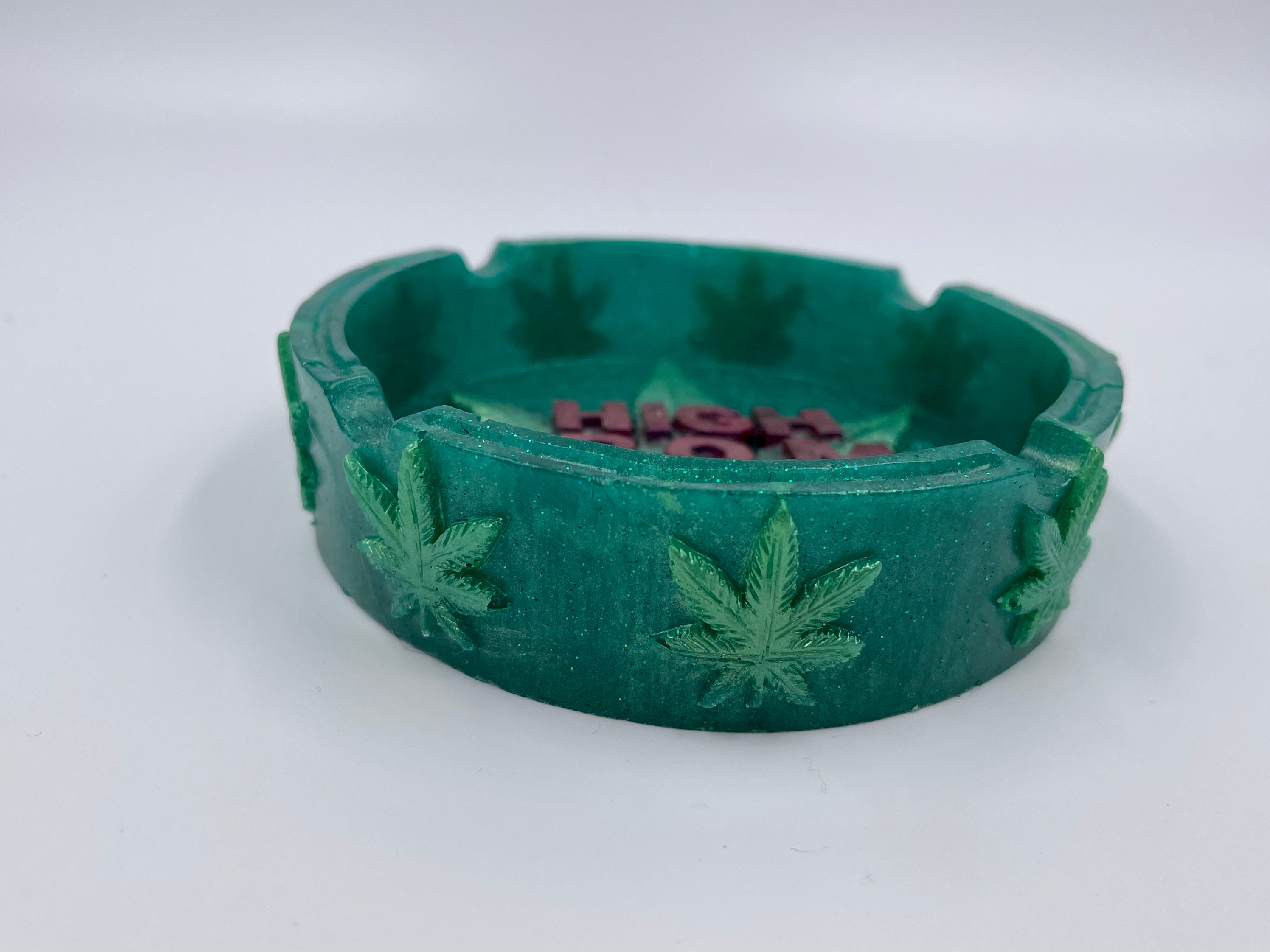 Stoner Ashtray Resin Ashtray 420 Ashtray Home Decor Etsy