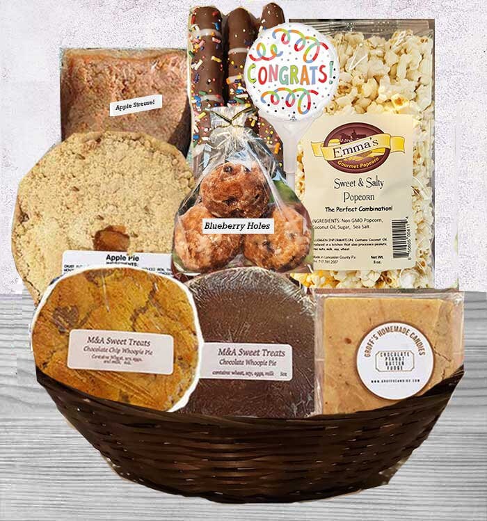 PA Dutch Baskets Thank You Gift Offers Lancaster PA Whoopie Pie, Apple