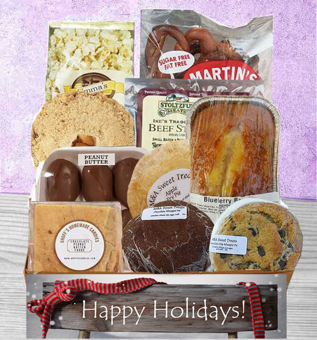 Best Holiday Gifts With Lancaster PA Baked Goods, Blueberry Bread, Fudge and More Teacher