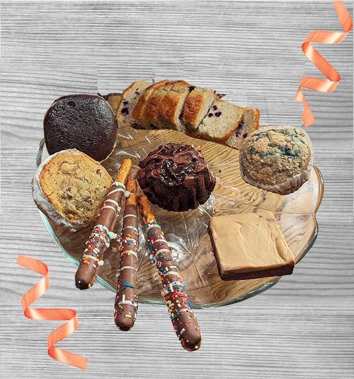 PA Dutch Baskets Birthday Gift Basket Filled With Delicious Baked Goods