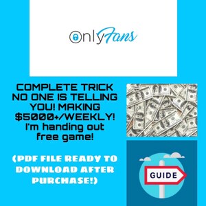 35 websites to make money and advertise onlyfans guaranteed | Etsy