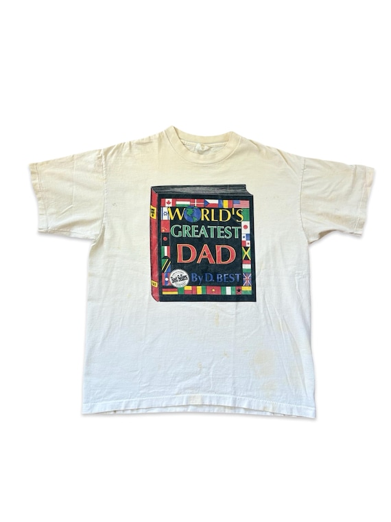 Vintage 90s World's Greatest Dad tee