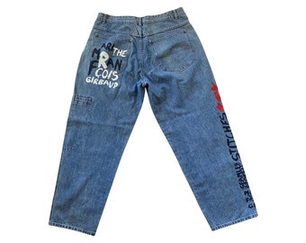 Vintage Baggy Jeans x Marithe Francois Girbaud