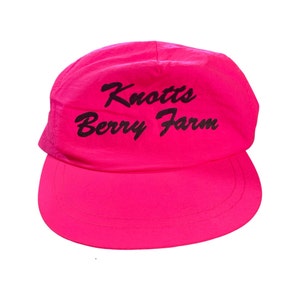 Vintage Knotts Berry Farm Nylon Hat