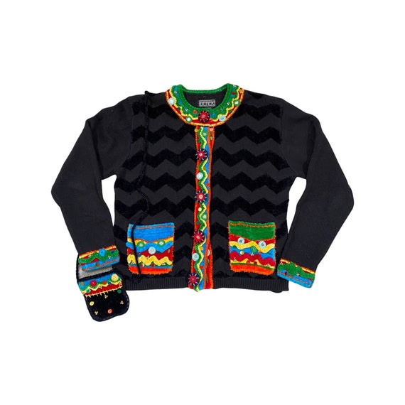 1990s embellished cardigan by The Collective Works of Berek 2 by Takako Saxon