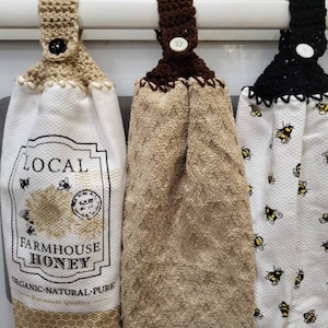 Honey Bees kitchen towels