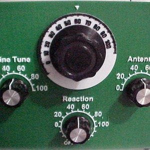 AM/Shortwave 19 dual triode Twinplex Regenerative Receiver W/Headset (Approx. 535 khz to 21.5 mhz)