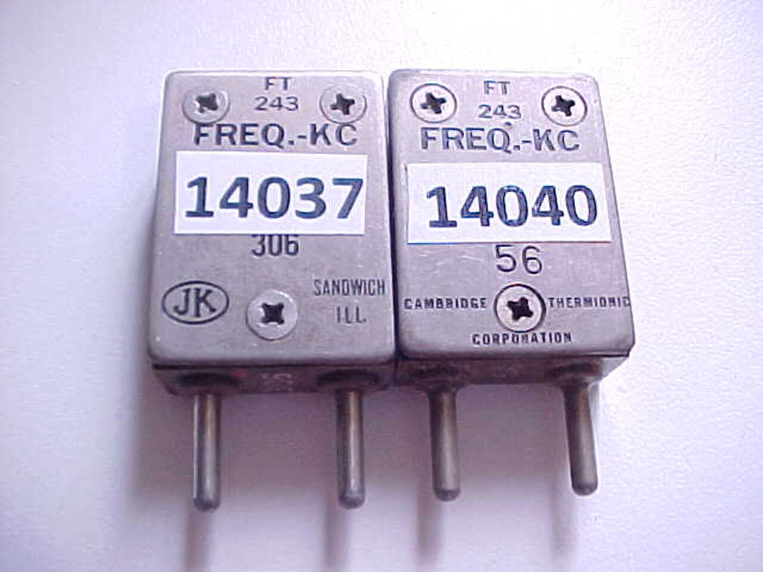 20 Meter Ham Radio Crystals for the Old Boatanchor and QRP Cw