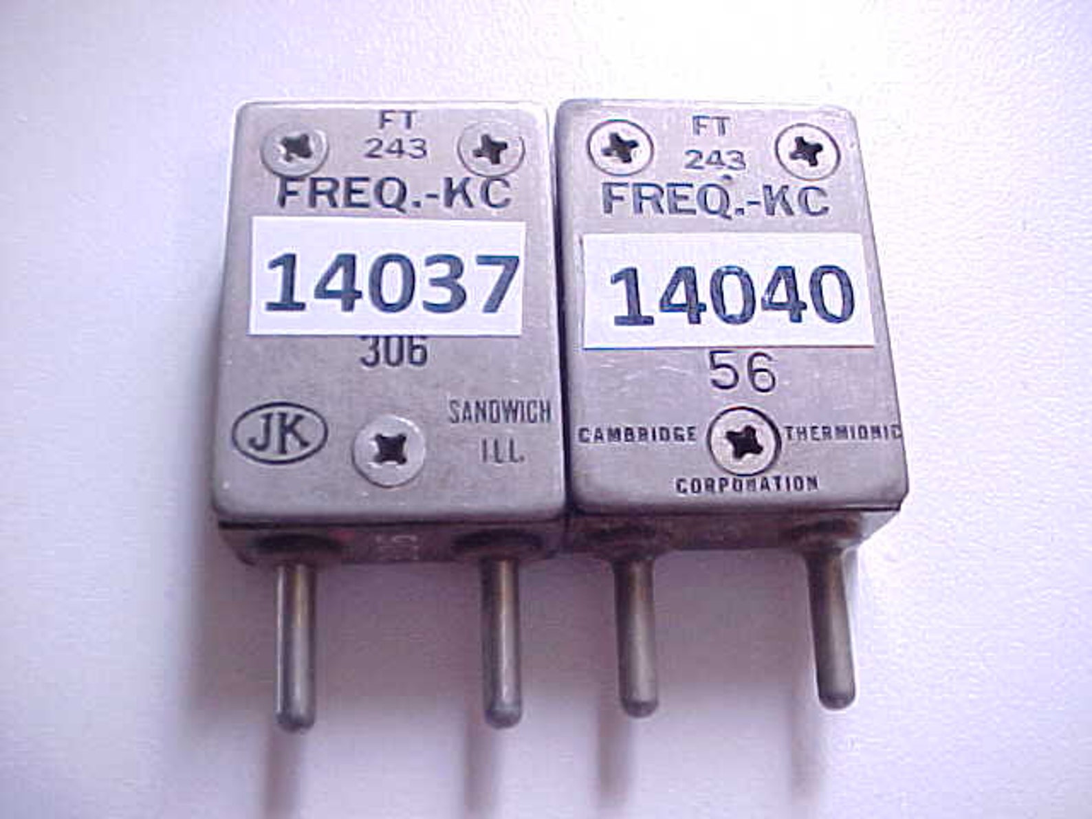 20 Meter Ham Radio Crystals for the Old Boatanchor and QRP Cw