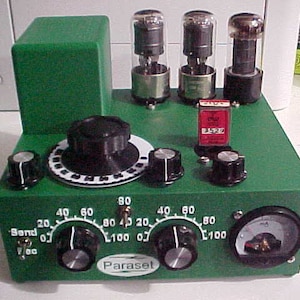 Schematic Only Paraset WWII Spy Radio (80/40 Ham Bands) QRP Transceiver