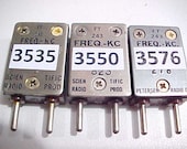 QRP Ham Radio Crystals for vacuum tube transistor CW Transmitters (will work in vintage gear)