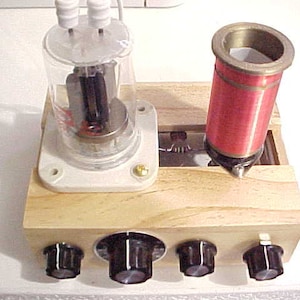 Schematic Only 5894 Twinplex Long Wave/AM/Shortwave Regenerative Receiver (250 khz to 16.0 mhz)